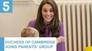 Duchess of Cambridge visits Children's Centre | 5 News
