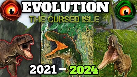 ⏳ EVOLUTION OF THE CURSED ISLE 🦖|2021-2024‼️