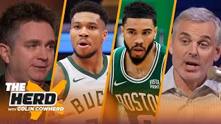 Celtics blow out Warriors, What’s the key to Bucks winning streak? | NBA | THE HERD