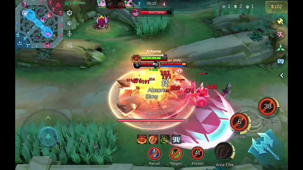 THAMUZ Mode Classic MLBB : Gank 