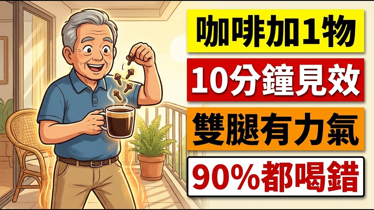 咖啡加丁香有什麼好處?醫師提醒:長輩早上這樣喝更安心 縮圖