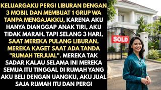 KELUARGAKU PERGI LIBURAN TANPA MENGAJAKKU KARENA AKU HANYA ANAK TIRI, AKU TIDAK MARAH, TAPI...