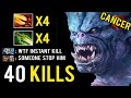 CANCER HERO MID IS BACK Crazy 1 Combo Instant Delete Imba Build 40 Kills Ogre Epic Fun Dota 2