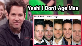 Paul Rudd Reacting to His Not Aging Memes😂 | He Doesn't Age At All | Sexiest Man Alive