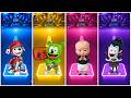 Paw Patrol vs Gummy Bear vs Baby Boss vs Spookız| Tiles Hop EDM Rush ⚡ #tileshopedmrush