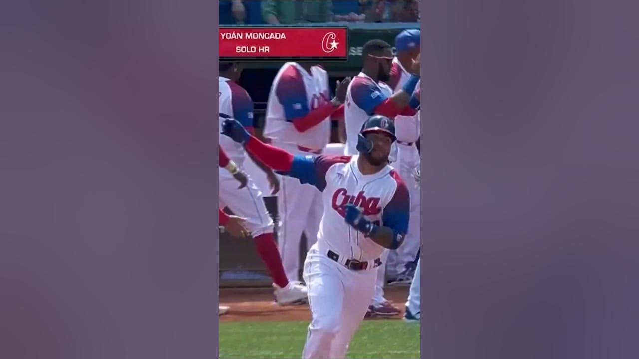 Yoán Moncada SMASHED that baseball. WorldBaseballClassic YouTube