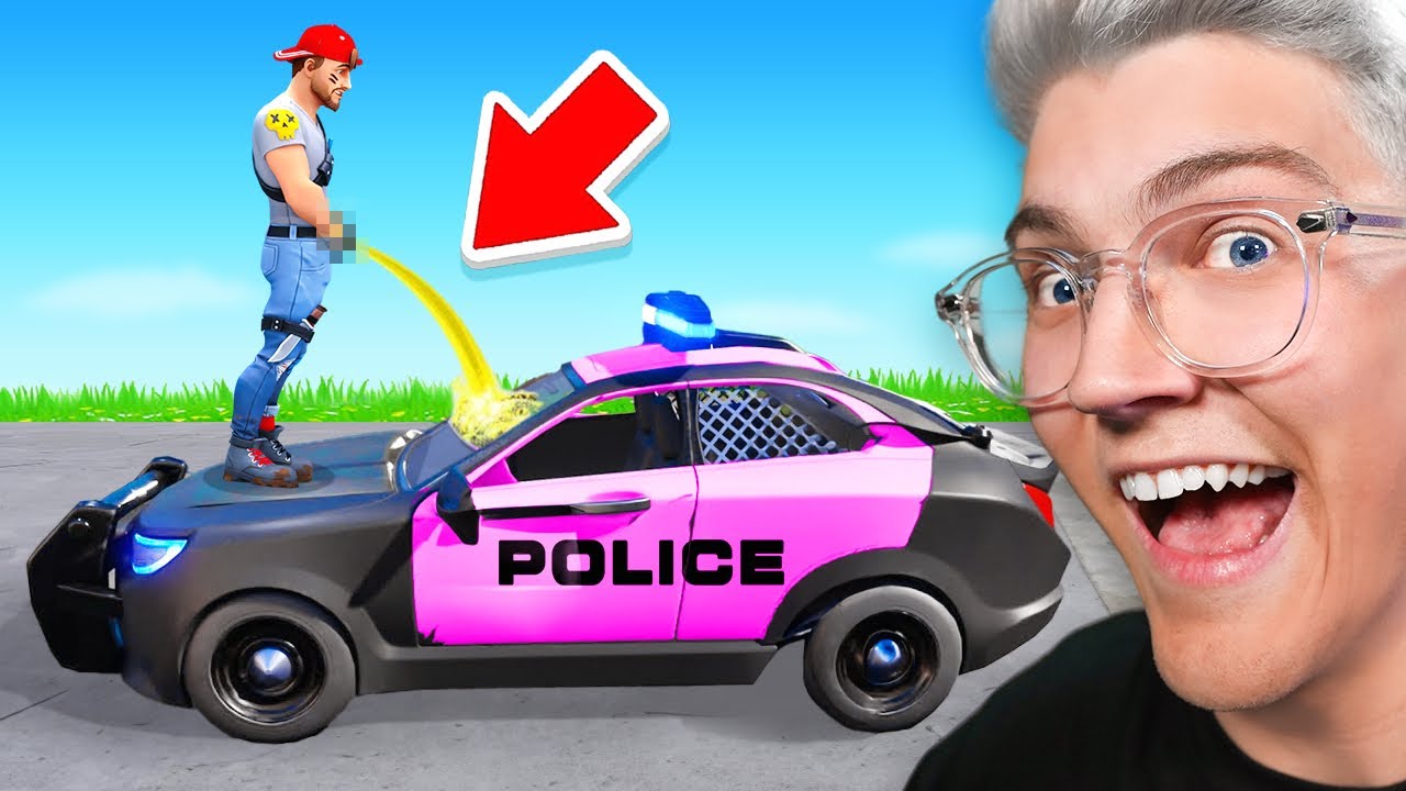 FILLE vs GARCON Police CHALLENGE sur FORTNITE