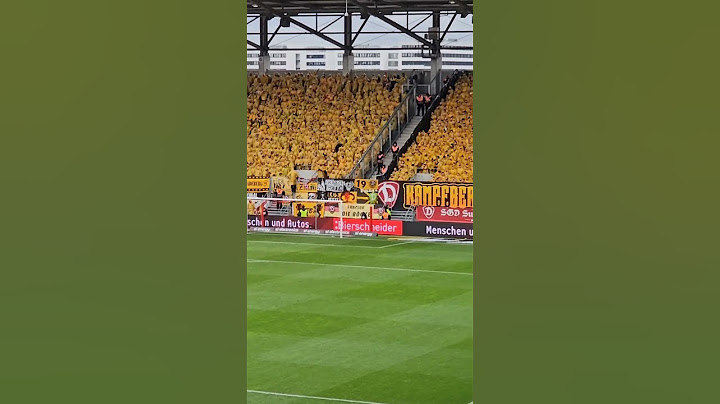 Dynamo Fans in komplett Gelb bei Ingolstadt 💪