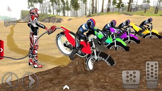 Juegos De Motos Extreme Motocross Dirt Bike Stunt Racing Simulator #1 For Android los Mud Gameplays