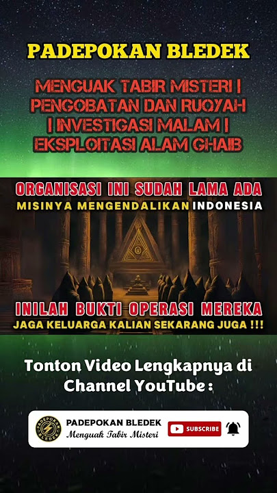 ORGANISASI RAHASIA DI INDONESIA  #misteri #konspirasi #horrorstory #viral #illuminati #viralshort