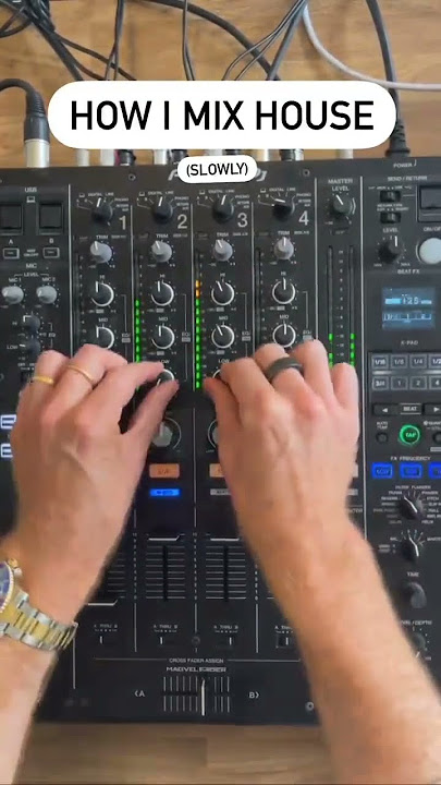 How I mix house slowly! #shorts