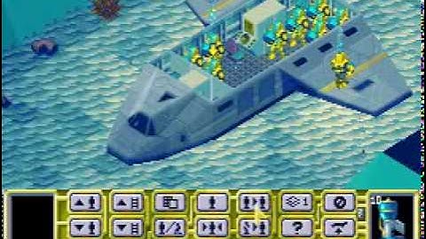 X-COM Terror Of The Deep Artifact site Gameplay part 1