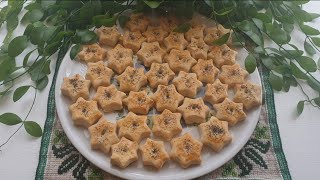 طرز تهیه شیرینی پنیر خامه ای ترد و خوشمزه، خیلی ساده و با مواد  کم  - Persian Cookies