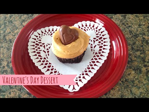 Secret Kiss Brownie Cupcakes With Peanut Er Frosting-11-08-2015