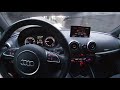 Audi A3 e-tron, caméra embarquée (POV), consommation et modes de conduite.