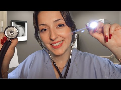 ASMR Doktor Roleplay ● Uyuman için Seni Muayene Ediyorum ● Türkçe ASMR