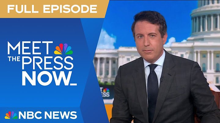 Meet the Press NOW — July 16