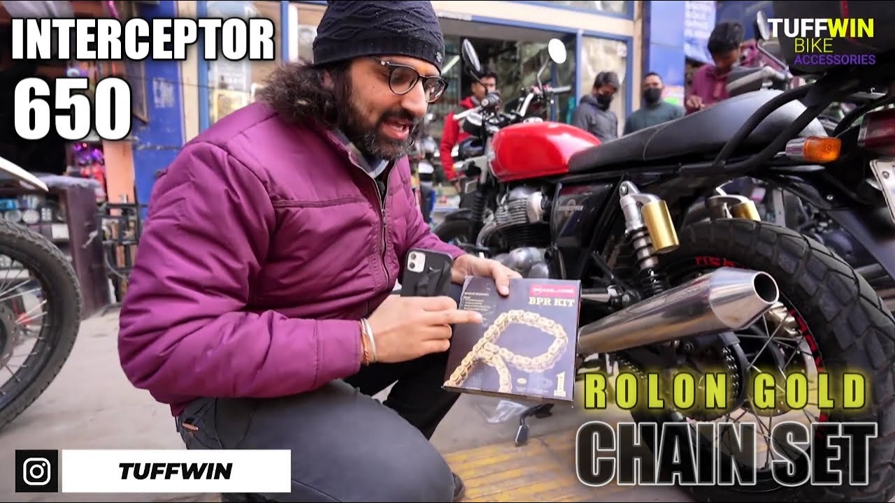 INTERCEPTOR ROLON CHAIN SPROCKET & TOURING HANDLE INTERCEPTOR 650