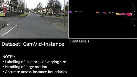 Large Scale Augmentation of Instance Labels in Videos - CamVid-Instance