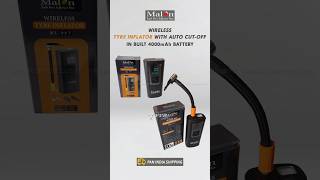 Malon wireless tyre inflator | 1 year warranty | VVR Car Care | 9514140203