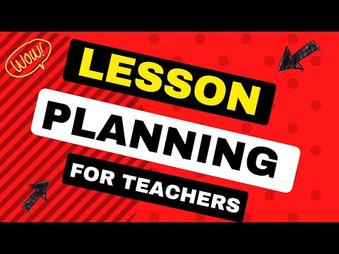 Lesson Planning For Teachers