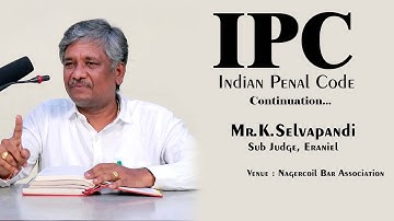 #ipc #civiljudgeexam2023 |IPC Class by Sub Judge Eraniel Mr.K.Selvapandi at Nagercoil