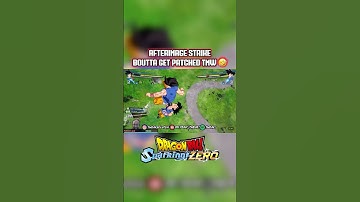 Say Goodbye Afterimage Strike 🤣‼️ #dragonball #sparkingzero #shorts