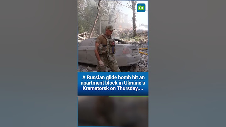 At least one dead, 11 injured in Russian air attack on Ukraine's Kramatorsk, say official
