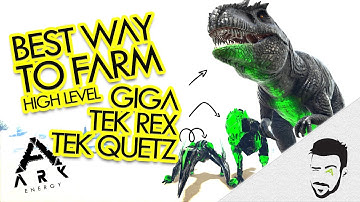 Best Way to Find High Level Gigas, Tek Rexes & Tek Quetzels in ARK