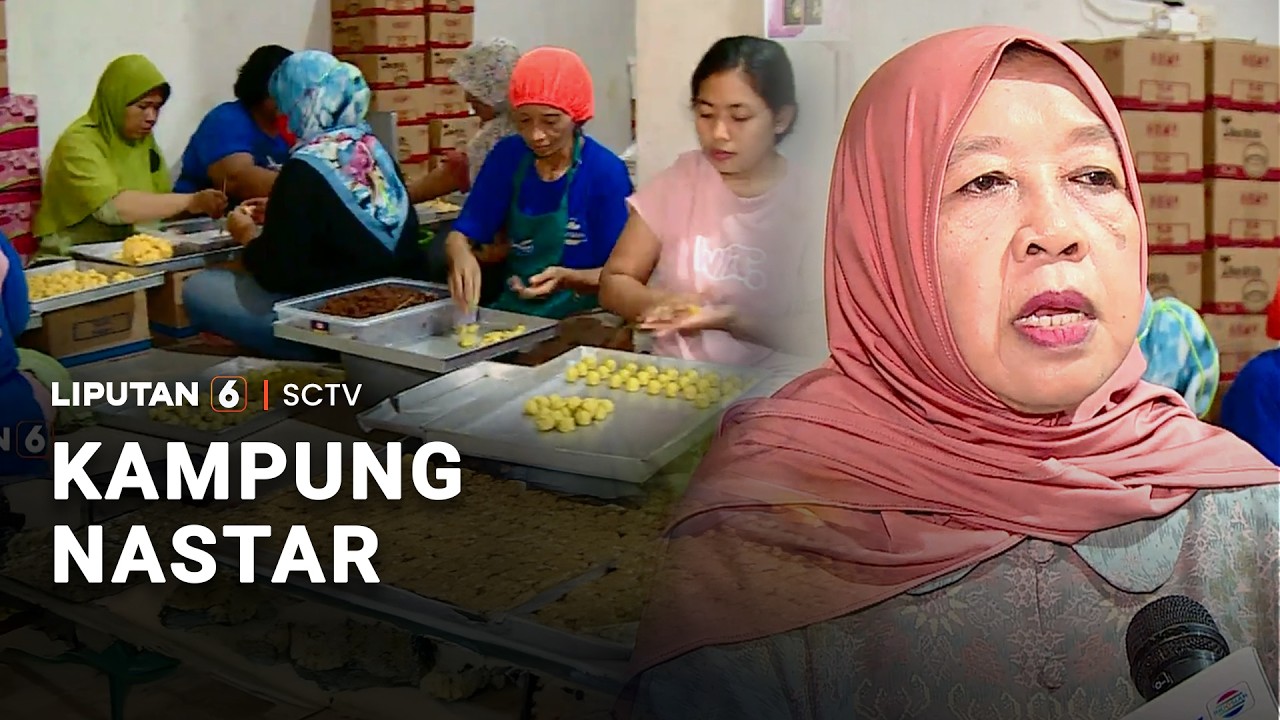 Ngabuburit di Kampung Nastar | Liputan 6