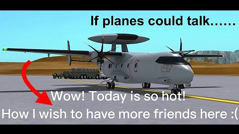 If planes could talk…… (Episode 1) | Turboprop Flight Simulation Version