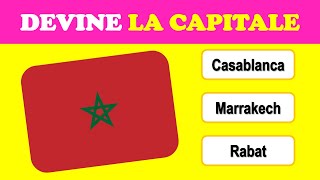 🌍 GÉOGRAPHIE 🌍 DEVINE LA CAPITALE #1⎟QUEL EST LA CAPITALE⎟TEST⎟JEU  ⎟QUIZ  ⎟ PAYS screenshot 2