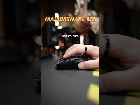 40g台の超軽量＆コスパ高 ゲーミングマウス MAMBASNAKE M2 #mousegaming