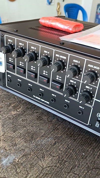 Ahuja 500watt amplifier