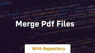 merge pdf files