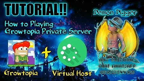 Tutorial!!! || How to Playing Growtopia Private Server on Android