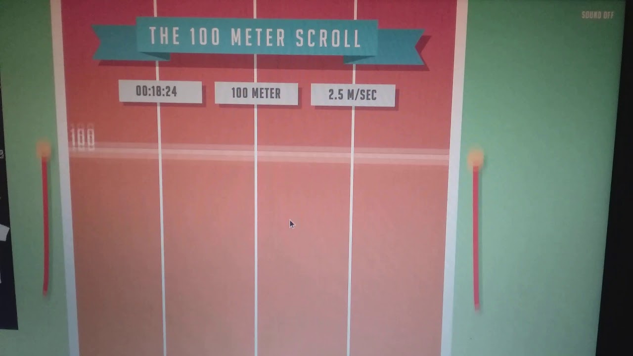 Mouse Scroll vs. Treadmill Hack YouTube