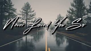 NEVER LOVED YOU SO || BVSN