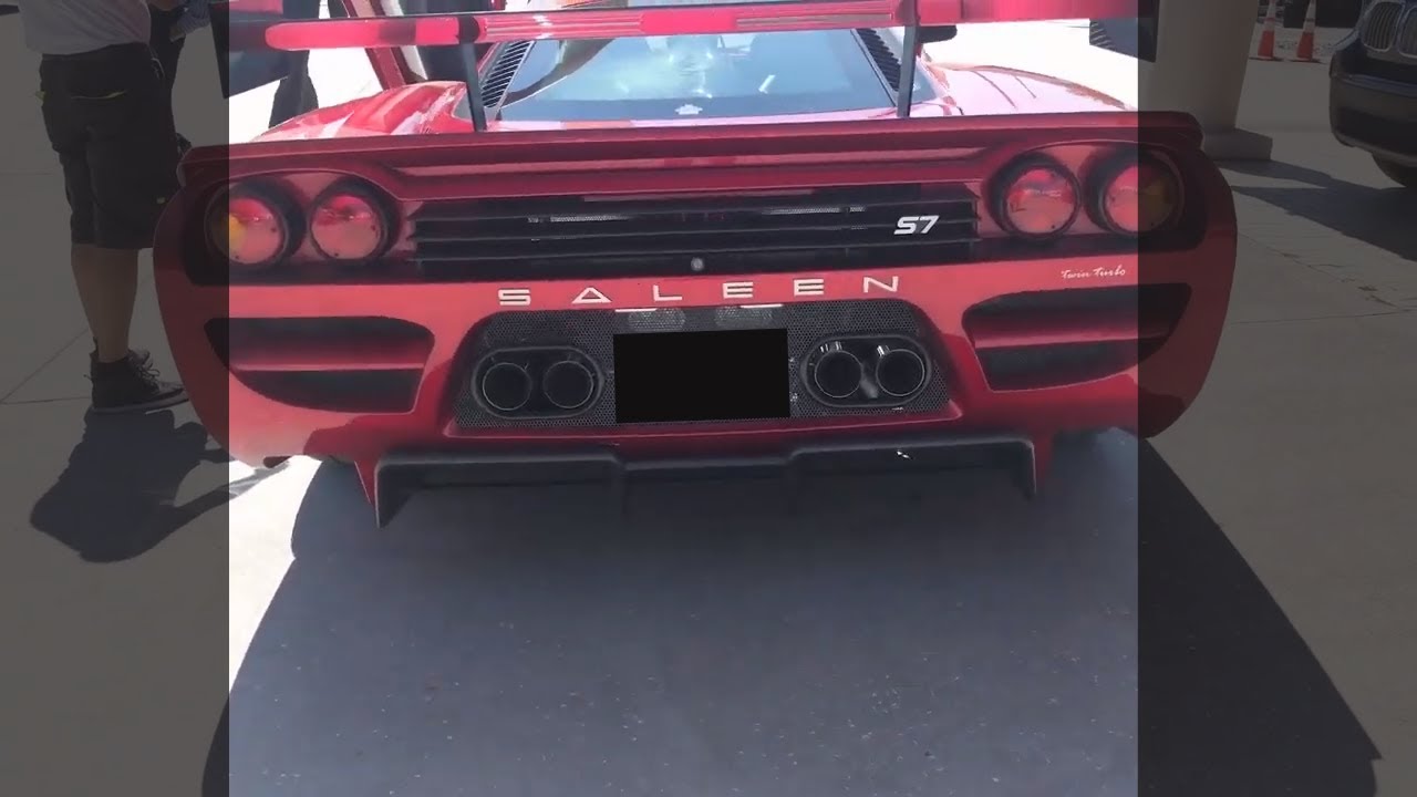 mclaren f1 price SALEEN S7 REVS AND IDLE DROPS BY LAMBORGHINI DEALERSHIP IN SARASOTA FLORDIA!