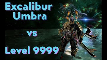 [Warframe] Excalibur Umbra vs  Level Cap 9999 Steel Path Void Cascade