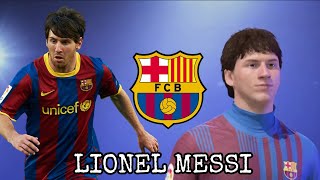 Fifa 22 Lionel Messi 2009(Fc Barcelona) Pro Club Lookalive Creation