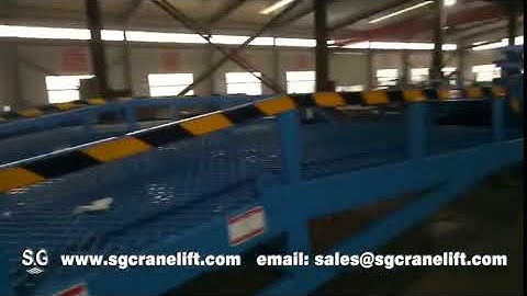 Shipment of Mobile Dock Ramp