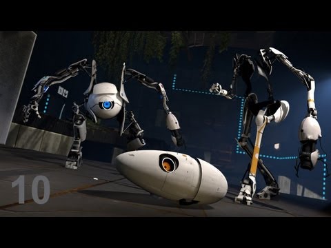 Let's Play Together Portal 2 Part 10 - Zwischen den Zeilen hören!
