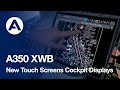 #A350 XWB - New Touch Screens Cockpit Displays