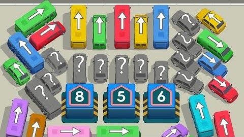 Car jam : Escape #traffic puzzle  #game gameplay #minecraft  & #music level 203