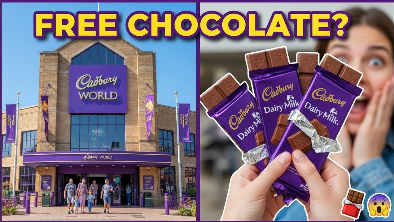 Cadbury World Birmingham Inside View Chocolate Factory Tour 2024 cadbury-world-birmingham-inside-view-chocolate-factory-tour-2024