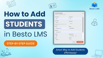 How to Add Students in BestoLMS | Step-by-Step Tutorial (2025)