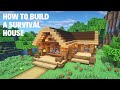 [Minecraft] How to Build a Survival House