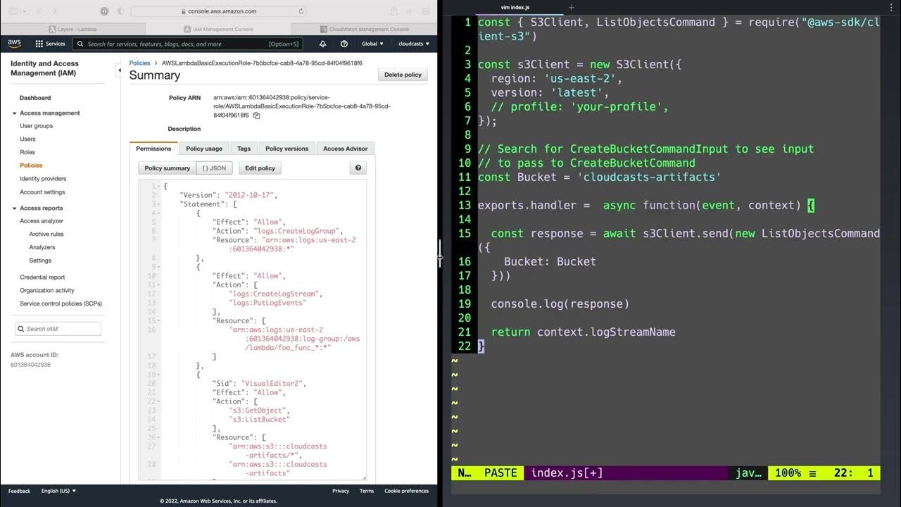 Packing Node.js functions for Lambda (node_modules) YouTube