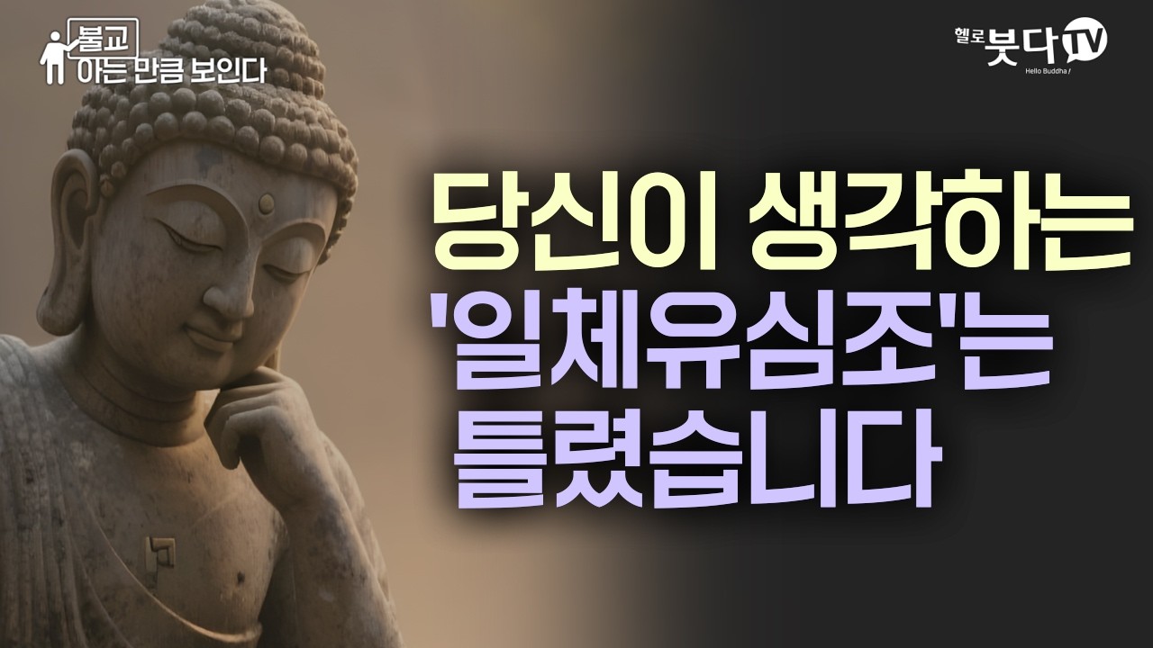 당신이 생각하는 '일체유심조'는 틀렸습니다' | 영화 '인셉션' 처럼 당신도 '꿈'에 갇혀있다? | 불교 아는 만큼 보인다 17회